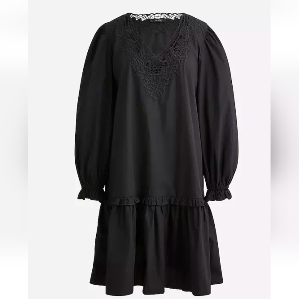 NWT J. Crew mini eyelet embroidered dress